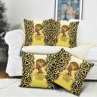 Black Her Story Pillow Cover A Queen Turns Pain Into Power - Wonder Print Shop