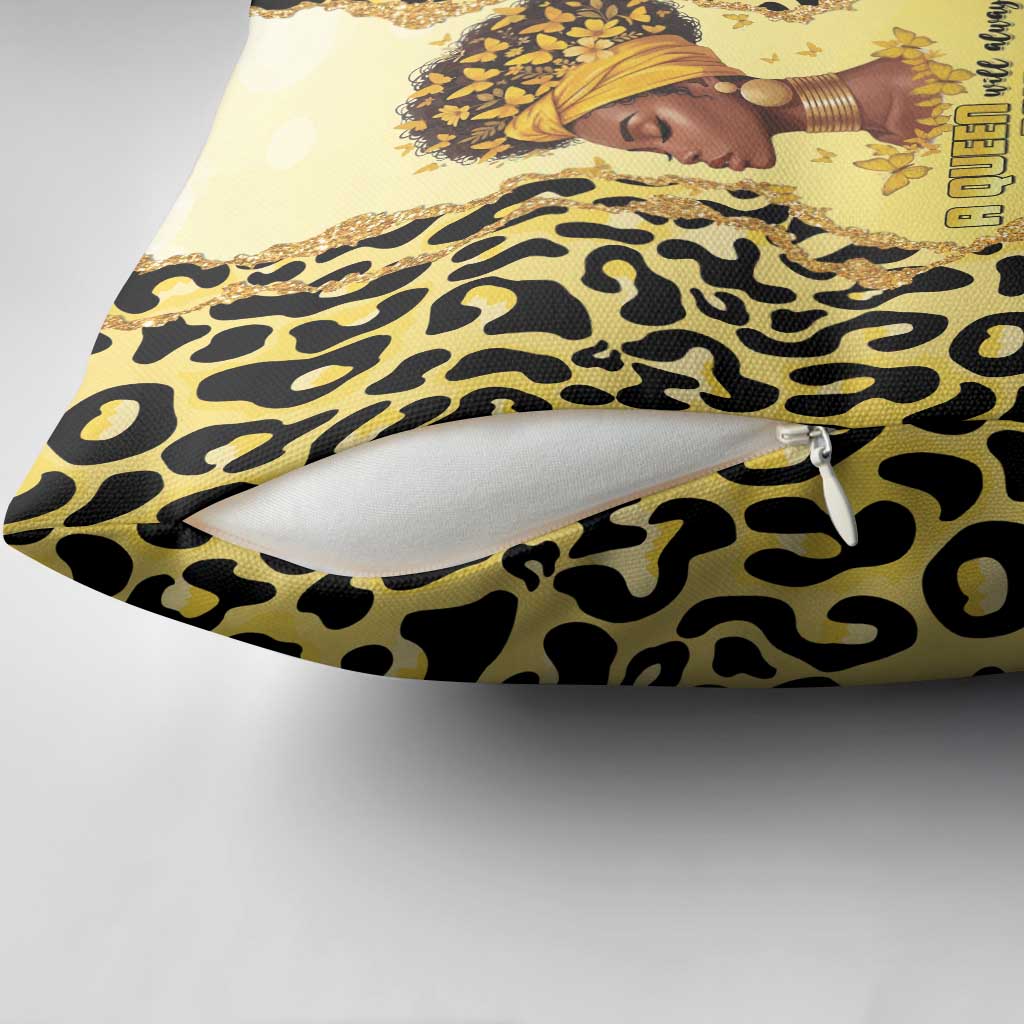 Black Her Story Pillow Cover A Queen Turns Pain Into Power - Wonder Print Shop