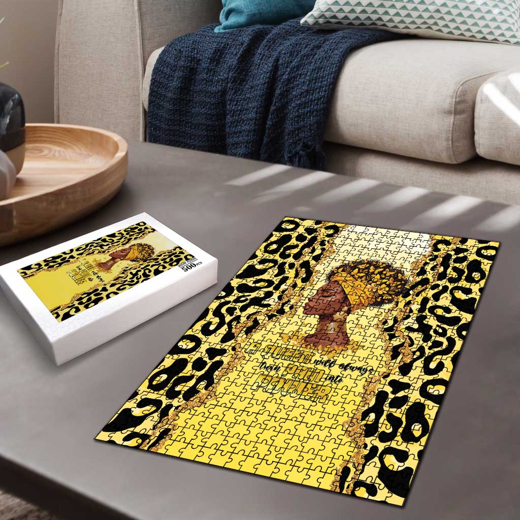 Black Her Story Puzzle A Queen Turns Pain Into Power - Wonder Print Shop