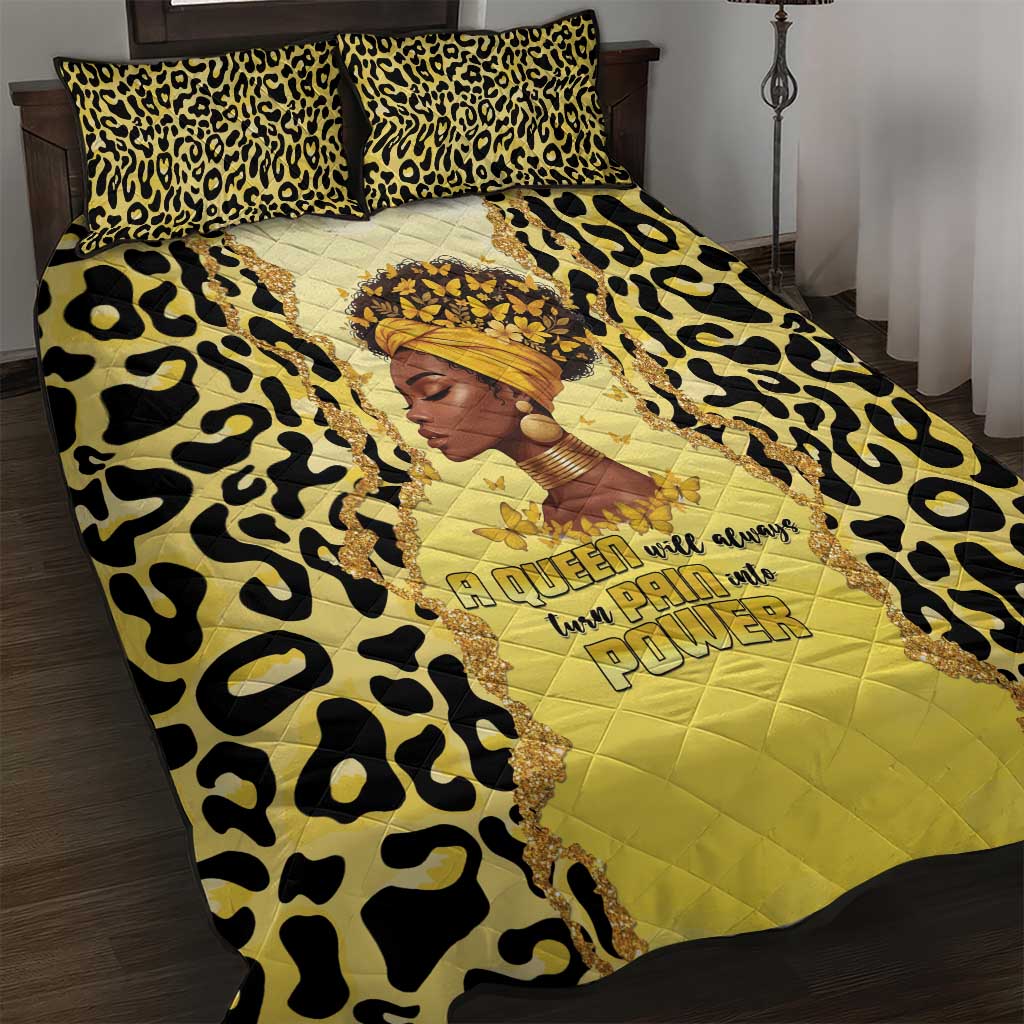 Black Her Story Quilt Bed Set A Queen Turns Pain Into Power - Wonder Print Shop