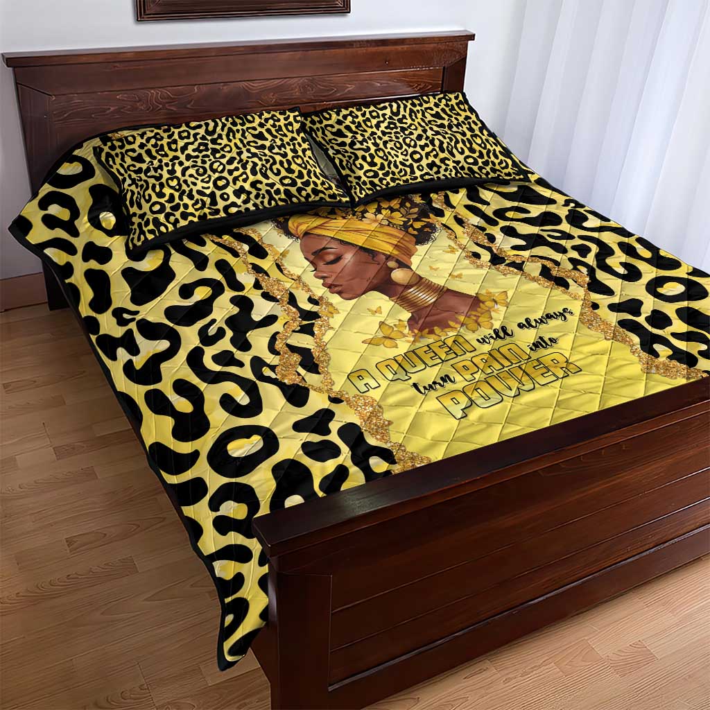 Black Her Story Quilt Bed Set A Queen Turns Pain Into Power - Wonder Print Shop