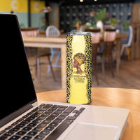 Black Her Story Skinny Tumbler A Queen Turns Pain Into Power - Wonder Print Shop