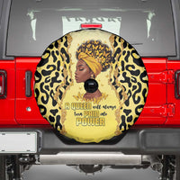 Black Her Story Spare Tire Cover A Queen Turns Pain Into Power - Wonder Print Shop