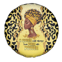 Black Her Story Spare Tire Cover A Queen Turns Pain Into Power - Wonder Print Shop