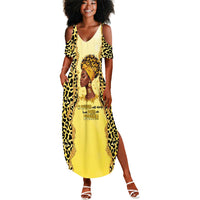 Black Her Story Summer Maxi Dress A Queen Turns Pain Into Power - Wonder Print Shop