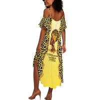 Black Her Story Summer Maxi Dress A Queen Turns Pain Into Power - Wonder Print Shop