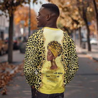 Black Her Story Sweatshirt A Queen Turns Pain Into Power - Wonder Print Shop