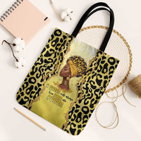 Black Her Story Tote Bag A Queen Turns Pain Into Power - Wonder Print Shop