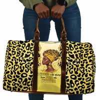 Black Her Story Travel Bag A Queen Turns Pain Into Power - Wonder Print Shop