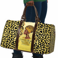 Black Her Story Travel Bag A Queen Turns Pain Into Power - Wonder Print Shop