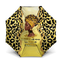 Black Her Story Umbrella A Queen Turns Pain Into Power - Wonder Print Shop