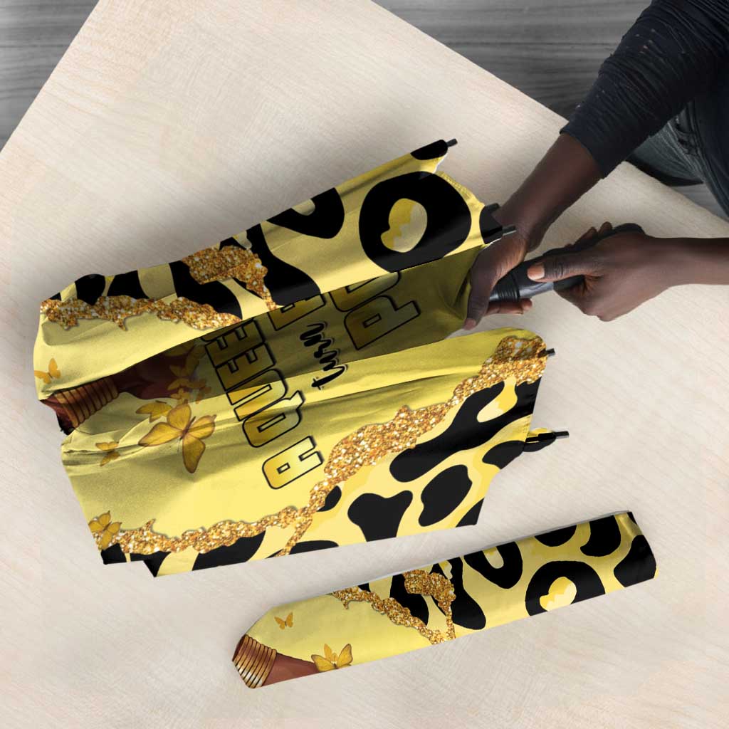 Black Her Story Umbrella A Queen Turns Pain Into Power - Wonder Print Shop