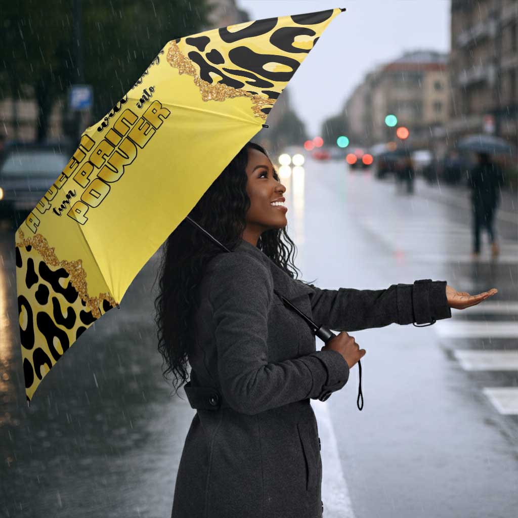 Black Her Story Umbrella A Queen Turns Pain Into Power - Wonder Print Shop