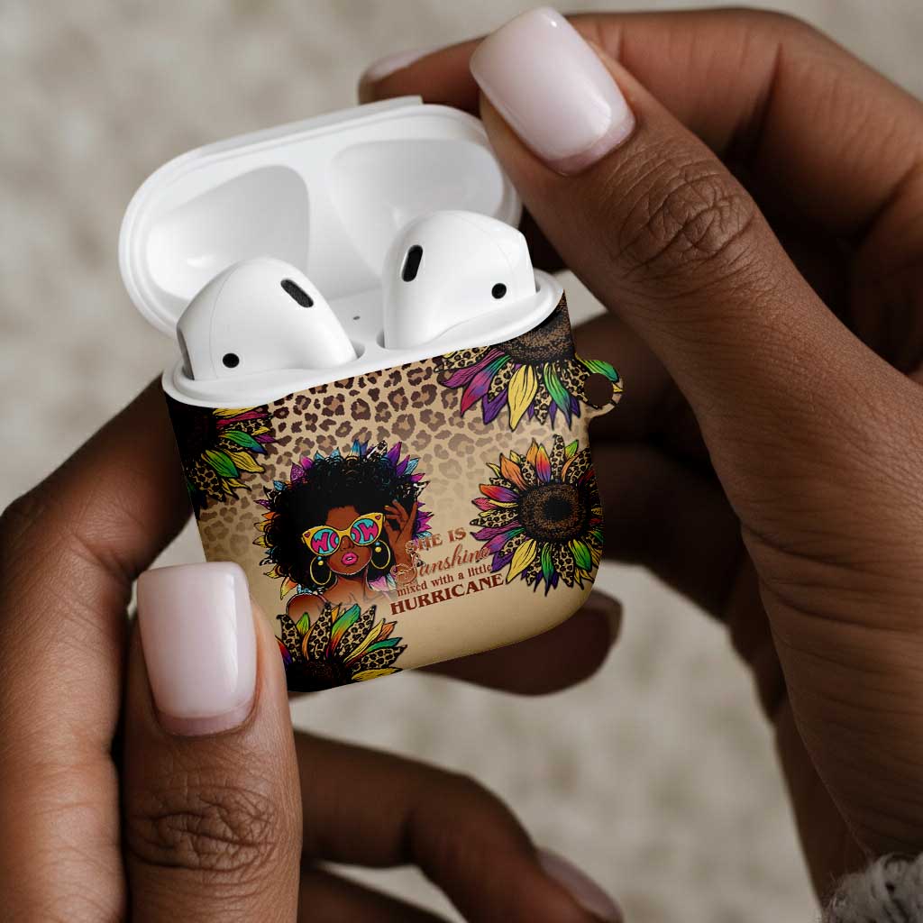 Black Her Story Sunshine Hurricane AirPods Case Empowered Black Woman - Wonder Print Shop