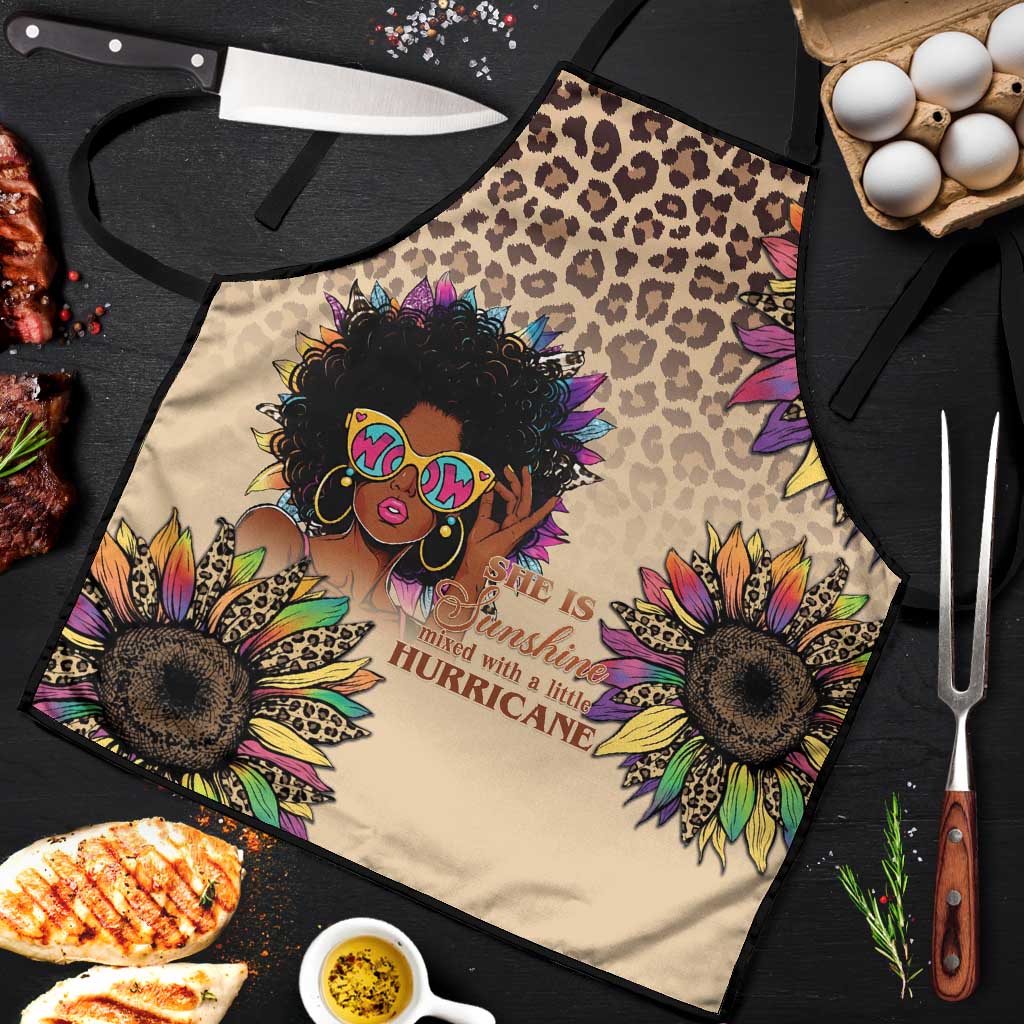 Black Her Story Sunshine Hurricane Apron Empowered Black Woman - Wonder Print Shop