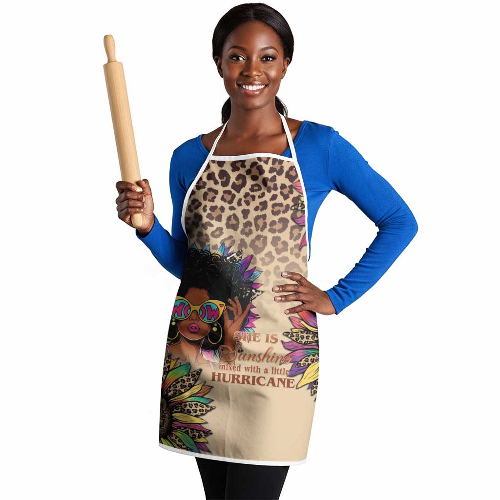 Black Her Story Sunshine Hurricane Apron Empowered Black Woman - Wonder Print Shop
