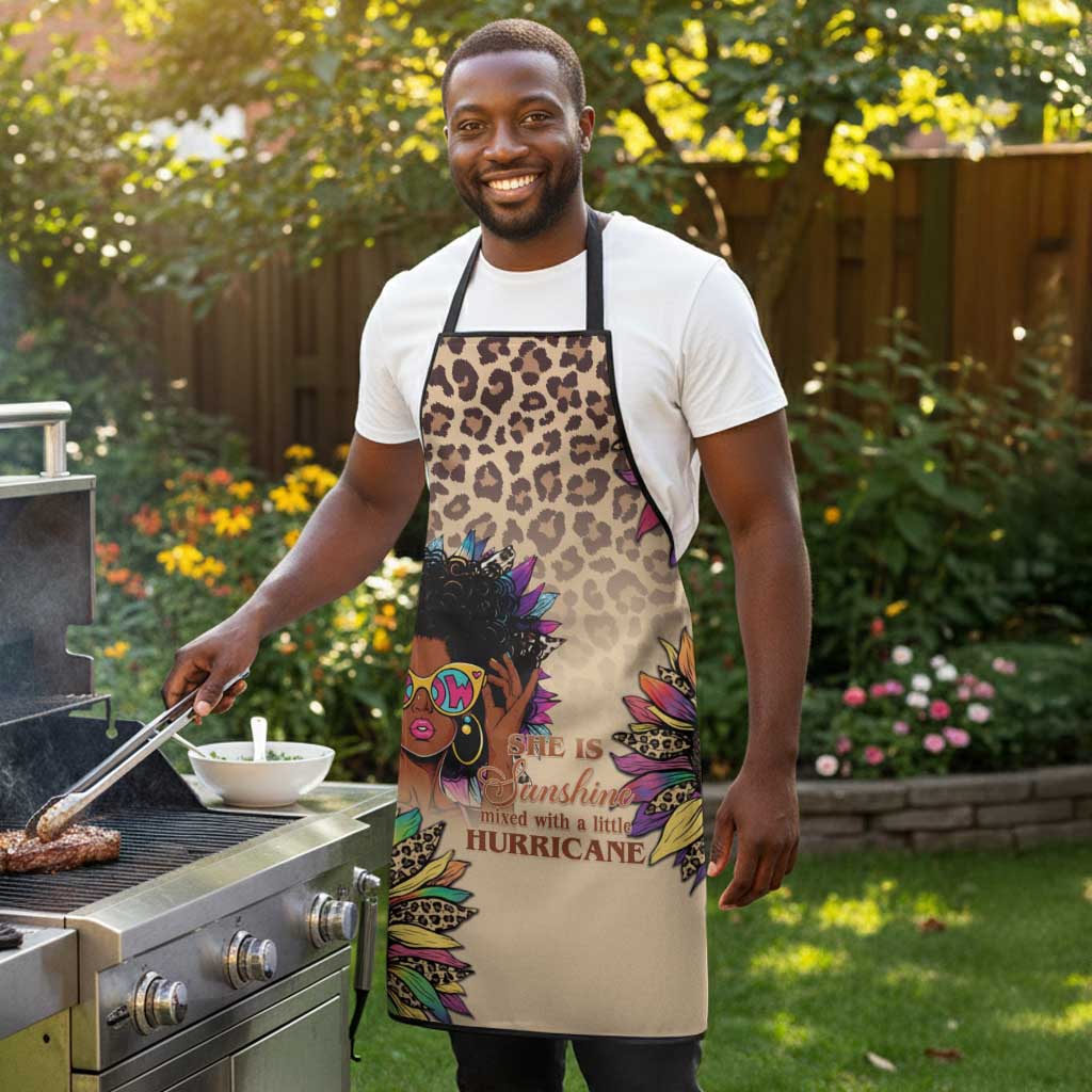 Black Her Story Sunshine Hurricane Apron Empowered Black Woman - Wonder Print Shop