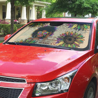 Black Her Story Sunshine Hurricane Auto Sun Shade Empowered Black Woman - Wonder Print Shop