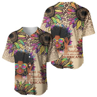 Black Her Story Sunshine Hurricane Baseball Jersey Empowered Black Woman - Wonder Print Shop