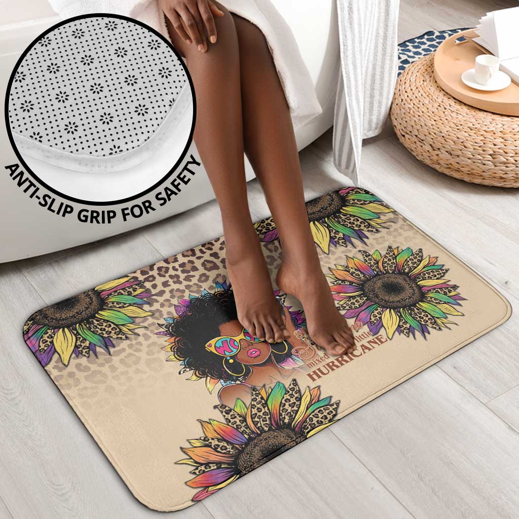Black Her Story Sunshine Hurricane Bathroom Set Empowered Black Woman - Wonder Print Shop