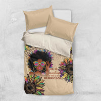 Black Her Story Sunshine Hurricane Bedding Set Empowered Black Woman - Wonder Print Shop