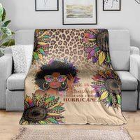 Black Her Story Sunshine Hurricane Blanket Empowered Black Woman - Wonder Print Shop