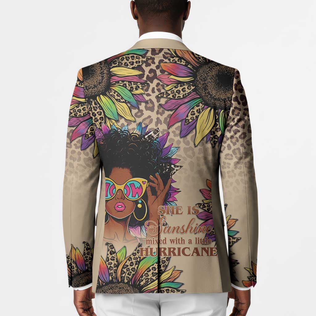 Black Her Story Sunshine Hurricane Blazer Empowered Black Woman - Wonder Print Shop
