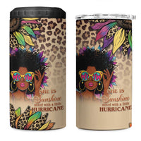 Black Her Story Sunshine Hurricane 4 in 1 Can Cooler Tumbler Empowered Black Woman - Wonder Print Shop
