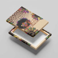 Black Her Story Sunshine Hurricane Canvas Wall Art Empowered Black Woman - Wonder Print Shop