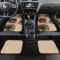Black Her Story Sunshine Hurricane Car Mats Empowered Black Woman - Wonder Print Shop