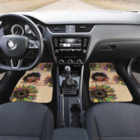 Black Her Story Sunshine Hurricane Car Mats Empowered Black Woman - Wonder Print Shop