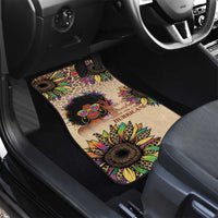 Black Her Story Sunshine Hurricane Car Mats Empowered Black Woman - Wonder Print Shop
