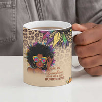 Black Her Story Sunshine Hurricane Ceramic Mug Empowered Black Woman - Wonder Print Shop