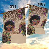 Black Her Story Sunshine Hurricane Garden Flag Empowered Black Woman - Wonder Print Shop