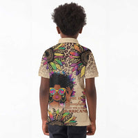 Black Her Story Sunshine Hurricane Kid Polo Shirt Empowered Black Woman - Wonder Print Shop