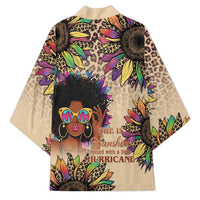 Black Her Story Sunshine Hurricane Kimono Empowered Black Woman - Wonder Print Shop
