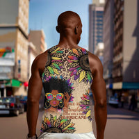 Black Her Story Sunshine Hurricane Men Tank Top Empowered Black Woman - Wonder Print Shop