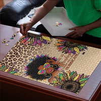 Black Her Story Sunshine Hurricane Puzzle Empowered Black Woman - Wonder Print Shop