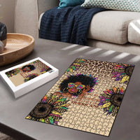 Black Her Story Sunshine Hurricane Puzzle Empowered Black Woman - Wonder Print Shop
