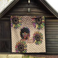 Black Her Story Sunshine Hurricane Quilt Empowered Black Woman - Wonder Print Shop