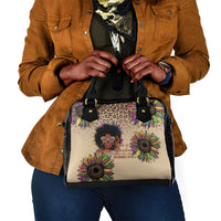 Black Her Story Sunshine Hurricane Shoulder Handbag Empowered Black Woman - Wonder Print Shop