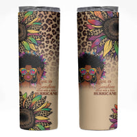 Black Her Story Sunshine Hurricane Skinny Tumbler Empowered Black Woman - Wonder Print Shop
