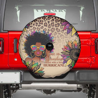 Black Her Story Sunshine Hurricane Spare Tire Cover Empowered Black Woman - Wonder Print Shop