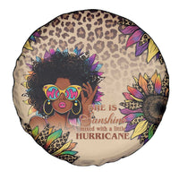 Black Her Story Sunshine Hurricane Spare Tire Cover Empowered Black Woman - Wonder Print Shop