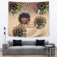 Black Her Story Sunshine Hurricane Tapestry Empowered Black Woman - Wonder Print Shop