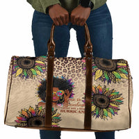 Black Her Story Sunshine Hurricane Travel Bag Empowered Black Woman - Wonder Print Shop