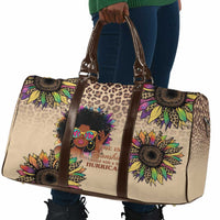 Black Her Story Sunshine Hurricane Travel Bag Empowered Black Woman - Wonder Print Shop