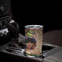 Black Her Story Sunshine Hurricane Tumbler Cup Empowered Black Woman - Wonder Print Shop