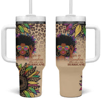 Black Her Story Sunshine Hurricane Tumbler With Handle Empowered Black Woman - Wonder Print Shop