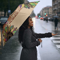 Black Her Story Sunshine Hurricane Umbrella Empowered Black Woman - Wonder Print Shop